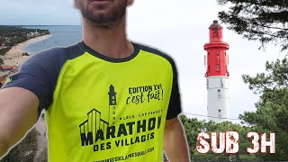 Marathon des Villages 2023 LègeCap Ferret 2h59 [upl. by Canty997]