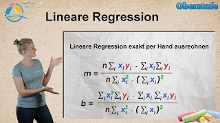 Lineare Regression  Oberstufe ★ Übung 3 [upl. by Reuben]