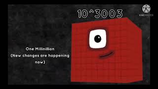 Numberblock 103003 One Millinillion [upl. by Franni299]