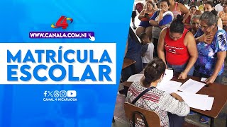 Desarrollo del proceso de matrícula para el año lectivo 2024 en el colegio República de Cuba [upl. by Dnalel]