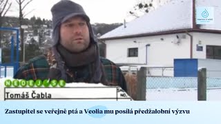 Zastupitel města se ptá kolik vyděláva Veolie na vodě a Veolia mu zasílá předžalobní výzvu [upl. by Dahlstrom763]