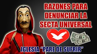 RAZONES PARA DENUNCIAR A quotPARE DE SUFRIRquot IURD [upl. by Rebme]