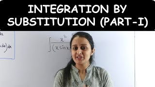 INTEGRATION BY SUBSTITUTION FOR TRIGONOMETRIC FUNCTIONS INTEGRATION CLASS XII 12th [upl. by Anoiuq]