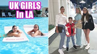 UK Girls In LA Travel Vlog  Rosie McClelland [upl. by Salangia909]