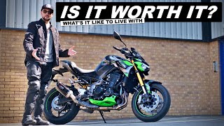 Living with the 2023 Kawasaki Z900 SE Is It Worth It [upl. by Aivata768]