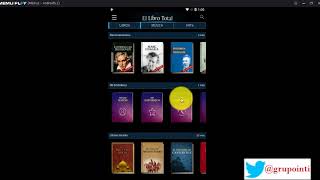 Super App para leer muy buenos libros y audiolibros gratis sin registro EL LIBRO TOTAL Android 13 [upl. by Zarah]