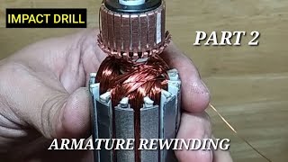 ARMATURE REWINDING part 2 [upl. by Olyhs753]