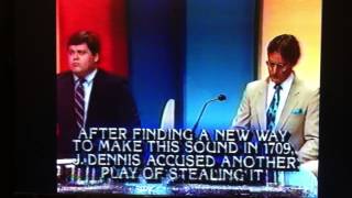 Final Jeopardy 10301987 [upl. by Sadoc]