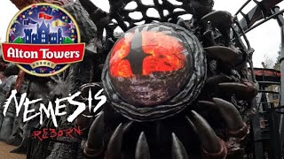 Alton Towers Opening Day 2024  NEMESIS REBORN OPENS [upl. by Eynobe777]