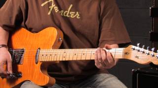 Fender Pawn Shop Special Excelsior and Select Carved Maple Top Telecaster demo [upl. by Northrup]