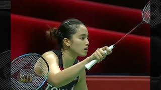 JongkolphanRawinda Prajongjai vs Tanisha CastroAshwini Ponnappa  SF Thailand Masters 2024 [upl. by Aitsirhc]