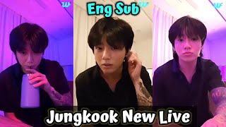 Eng Sub Jungkook Live Eng Sub Jungkook Vlive [upl. by Bixler]