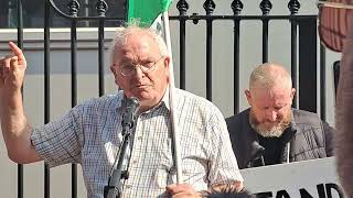 Enoch Burke demo amnesty international Mountjoy Prison 7th September 2024 [upl. by Avlis]