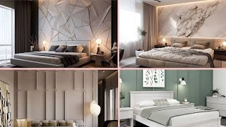 BEAUTIFUL BEDROOM WALL PANEL DESIGN  RRI DESIGNERS [upl. by Enaht260]