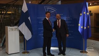 Finnish Prime Minister calls for a just and fairquot EU [upl. by Albion]