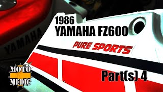 1986 Yamaha FZ600 Restoration  Part 4  She Finally Comes Home [upl. by Asoramla]