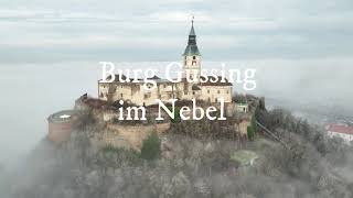 Burg Güssing im Nebel 4K [upl. by Clere]