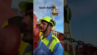 Ship mein oil fill krne se phle Mila Anchor🛳️☠️🗿 spain explore ship shortvideo [upl. by Lyman]