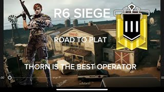 R6 HOW TO USE THORN  BEST OPERATOR [upl. by Adilem]