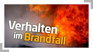 Verhalten im Brandfall [upl. by Yahska390]