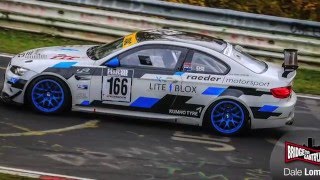 Nuerburgring GP Track BMW M3 GT4 April 2015 [upl. by Annawek]