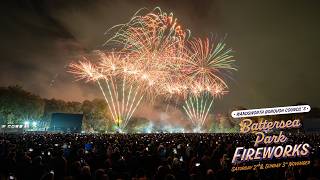 Wandsworth Borough Councils Battersea Park Fireworks is back for 2024 [upl. by Inaliel]