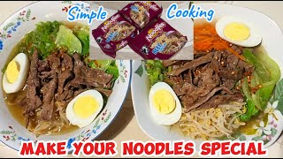 Gawin Natin Masarap at Healthy ang Pagluluto ng Noodles  Simple Cooking rbvlogz74 [upl. by Rimidalv778]