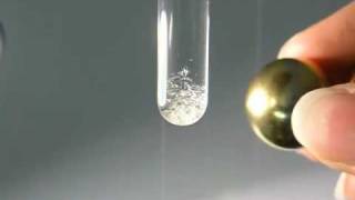 Magnetic compound  Dysprosium sulfate [upl. by Corin]