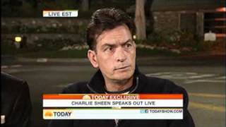 Sheen again on today show march 2011 [upl. by Terrie]