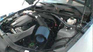 bmw n55 335i injen cold air intake sound clip [upl. by Ynffit]