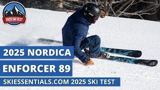 2025 Nordica Enforcer 89  SkiEssentialscom Ski Test Review [upl. by Ahidam921]