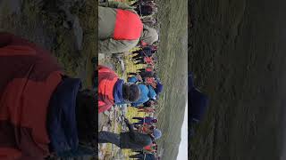 Practice with crampons  Basic Mountaining Course BMC49  NIMAS trekkingvlog mountainvlogs [upl. by Yodlem19]