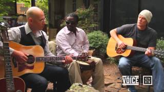 The Tulsa Voice  Courtyard Concert Series Jared Tyler Travis Fite and Arthur Thompson [upl. by Anetsirhc]