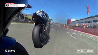 2024 Bennetts British Superbikes Round 2  Oulton Park  Race 3 onboard highlights [upl. by Dita]