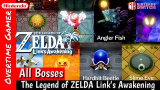 How to defeat All Bosses  The Legend of ZELDA Links Awakening [upl. by Carolin]