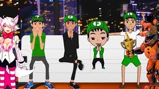 FERNANFLOO GANA EL PRIMER PUESTO SAGA FNAF  FERNANFLOO ANIMADO RECOPILACIÓN [upl. by Bennet]