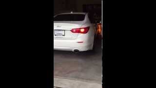 2015 Infiniti Q50S  Swapped rear turn signals to LEDs [upl. by Oniskey]