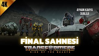 Transformers Canavarların Yükselişi Final Sahnesi  Ayhan Kahya Dublajı  4K [upl. by Leblanc]