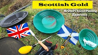 A Scottish Gold Prospecting Trip  MrDazP1s Gold Panning Experience goldprospecting [upl. by Nosredna]