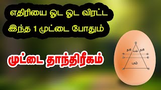 எதிரிகளை அடியோடு ஒழிக்கும் முட்டை தாந்த்ரீகம்  எதிரியை ஓட ஓட விரட்ட தாந்திரீகம்  Spiritual World [upl. by Eitsrik43]