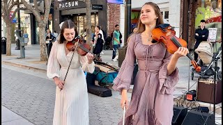 AMAZING violin duet  Karolina Protsenko amp Avelina Kushnir  Nothing But The Blood Of Jesus [upl. by Hi181]