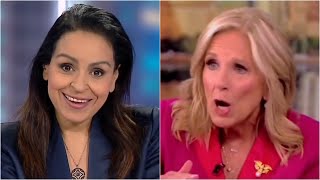 Lefties losing it Sky News host roasts leftie Jill Biden after Trump rant [upl. by Ahsert]