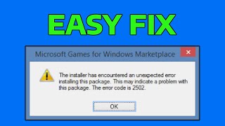 How To Fix Error 2503 amp Error 2502 in Windows 11 The Installer Has Encountered an Unexpected Error [upl. by Deeanne]