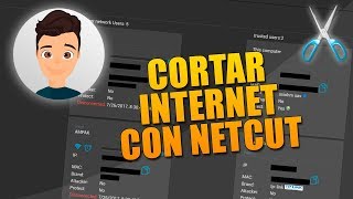 Cómo desconectar personas del WIFI usando Netcut  Bloquear conexión a usuarios [upl. by Nnylassej991]