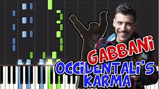 TUTORIAL Occidentalis Karma  Gabbani  Synthesia [upl. by Greff]