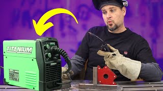 Harbor Freight Welder Titanium 125 Review Setup and Test [upl. by Plotkin]