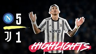 Napoli 51 Juventus  Highlights [upl. by Einnod]