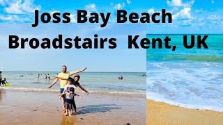 Joss Bay BeachBroadstairs Kent 2022Sandy beach in UKBlessed Home [upl. by Malinda]