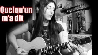 Carla Bruni  Quelquun ma dit rock cover by Alba [upl. by Eronaele]