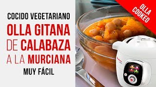 Olla Gitana de garbanzos OLLA COOKEO Un Cocido Vegetariano con Calabaza [upl. by Faden163]